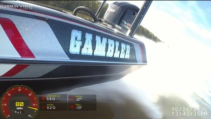 Gambler Bass Boats - Hydrofoil Speed Test, We didn't expect this at all!!